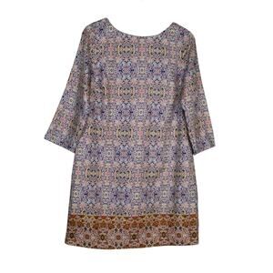 The Limited Womens M Floral Lined Shift Dress